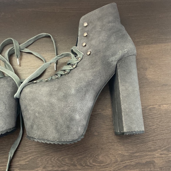 UNIF hellbound grey suede - Picture 6 of 11